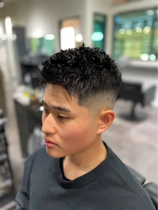 ショート メンズ 福本 純平のヘアスタイル