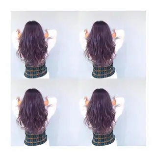 ロング カラー なんば髪質改善カラー Ardoreのヘアスタイル