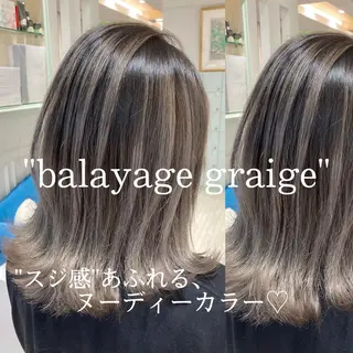 ミディアム カラー ヘアアレンジ Zina渋谷エリア マネージャShionのヘアスタイル