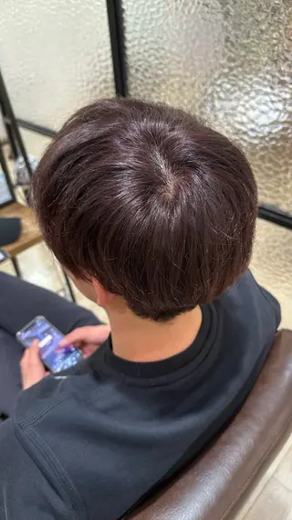 カラー 伊藤 梨緒のヘアスタイル