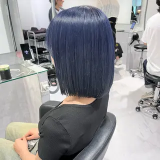 ミディアム カラー 🫧うる艶トレンド 🫧透明感カラーのヘアスタイル