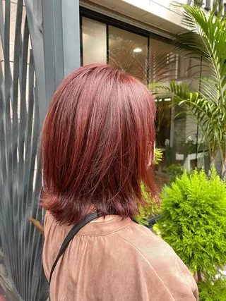 ミディアム カラー SHIAN橋本店 おぐちまほのヘアスタイル