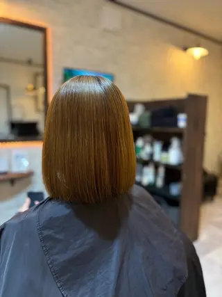 ミディアム ツヤ髪専門美容師 桑原　和誠のヘアスタイル