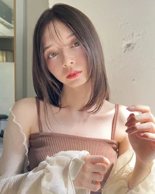 ミディアム 垢抜け🤍モテ髪🦋 可愛い似合わせのヘアスタイル