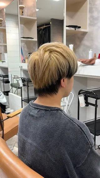 ショート カラー メンズ 似合わせ/前髪カット /店長   村上直也のヘアスタイル