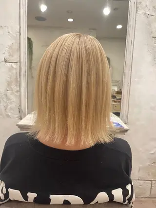 ミディアム カラー ショート/ボブ アンドウ☺︎のヘアスタイル