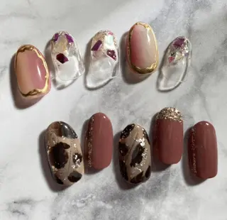 ショート ネイル 🦋Kiyomi. 🦋のネイルデザイン