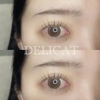 マツエク・マツパ DELICAT MIHOのマツエク・マツパデザイン