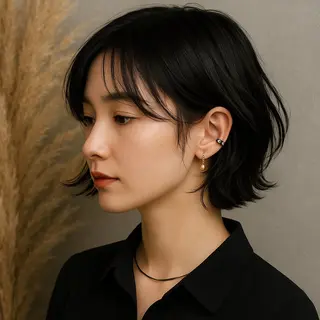 ショート 👑ショート/ボブ /銀座/ニシオカ👑のヘアスタイル