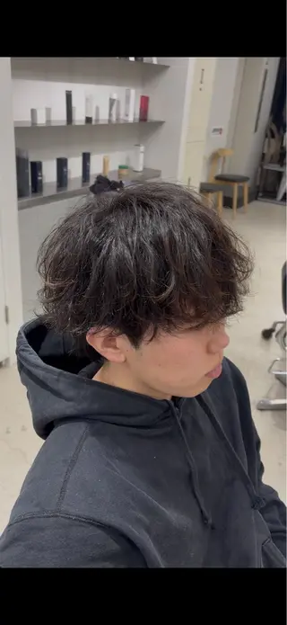 ショート パーマ メンズ fifth栄所属・メンズパーマ 名古屋/水谷颯のヘアスタイル