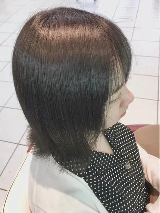 ミディアム カラー 保住 亮太のヘアスタイル