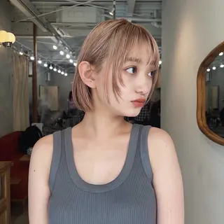 ショート くぎお けんじのヘアスタイル