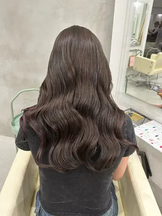 ロング カラー さあや 【透け感/艶感】のヘアスタイル