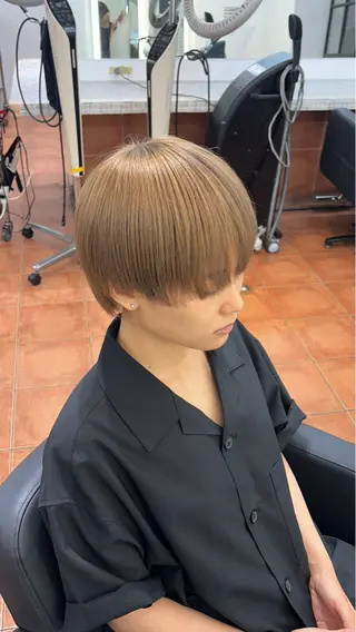 カラー メンズ メンズ/メッシュ ‪‪/セット/aoiのヘアスタイル