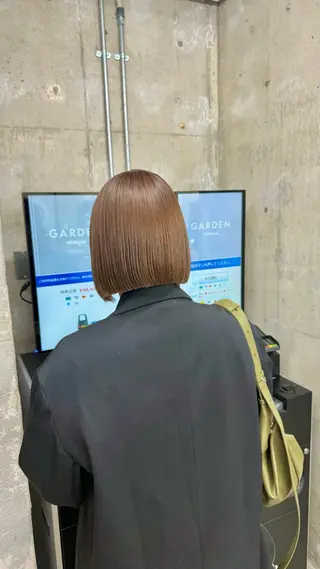 ショート 🌸暖色カラー/ボブ 一色愛海🌸のヘアスタイル