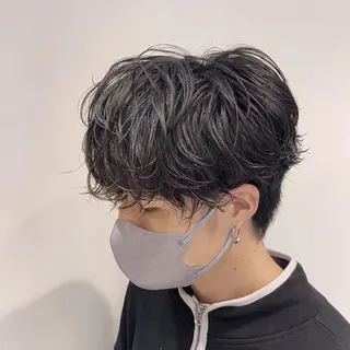 パーマ メンズ メンズ縮毛矯正 ♠️店長下平隼人のヘアスタイル