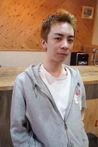 ショート カラー メンズ LOM/メンズサロン 狸小路7丁目のヘアスタイル