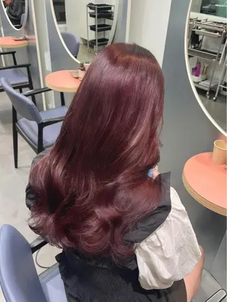 カラー ayaka♡ 柔らかカラーのヘアスタイル