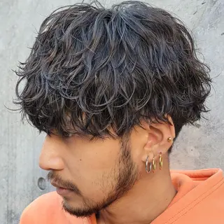 パーマ メンズ 仙台メンズパーマ/ fifth/丸山佳叶のヘアスタイル