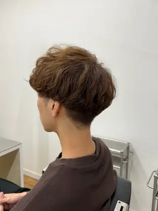 パーマ メンズ HAIR-MAKE-BARN所属・北九州/折尾/パーマ /ゆうと/八幡西区のヘアスタイル