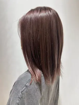 ミディアム カラー 🐺ウルフ/レイヤー 似合わせ‎🤍沙羅のヘアスタイル