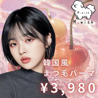 マツエク・マツパ M.wish honokaのマツエク・マツパデザイン