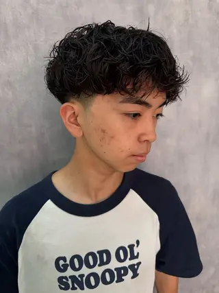 メンズ NAOKI /海外風のヘアスタイル