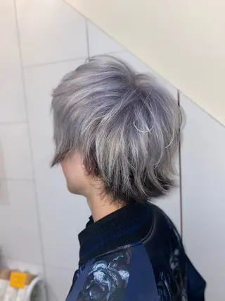 メンズ ゆぴ☾‪/推しカラー /ハイトーンのヘアスタイル