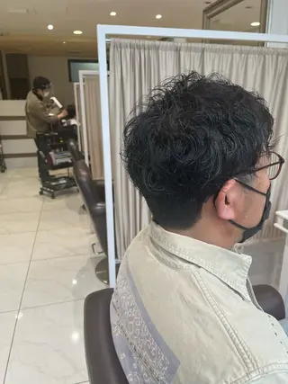 パーマ メンズ 🍊オオノ リホ🍑のヘアスタイル