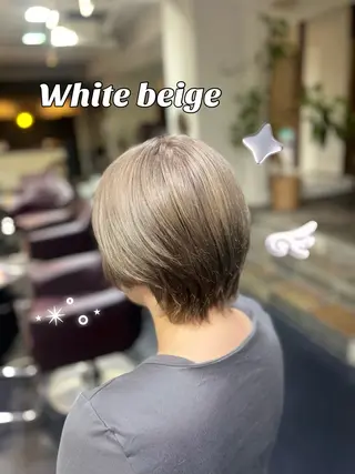 ショート カラー SARAJU 西宮 yua/カラーリストのヘアスタイル