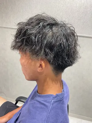 パーマ メンズ 👑駅近メンズサロン パーマ特化北千住👑のヘアスタイル