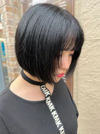 ショート ボブ/インナーカラー ショート/佐野祥子のヘアスタイル