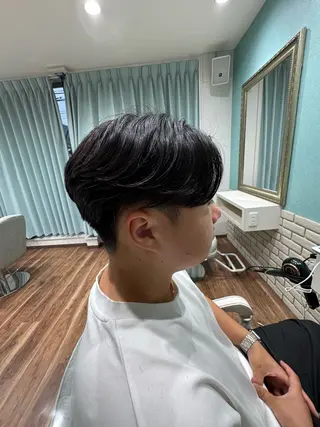ショート パーマ メンズ Ruset所属・ハイトーン/ボブ特化 /美髪矯正/SOMAのヘアスタイル