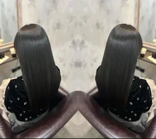 ロング she2　shinjuku所属・髪質改善/美髪矯正 和田響のヘアスタイル