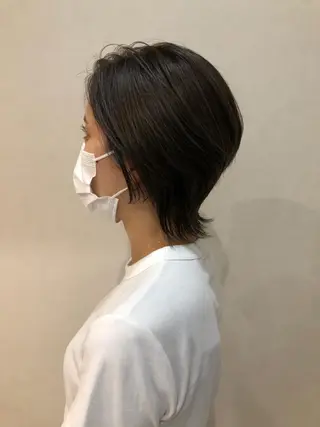 ミディアム カラー 佐々木 政徳のヘアスタイル