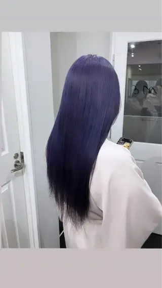 ロング カラー 🥣ミコト/ウルフ ハイトーン特化🥣のヘアスタイル