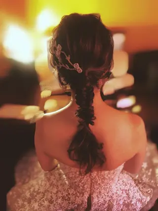 ヘアアレンジ ame eyelash&hairmake所属・大石 佳菜のマツエク・マツパデザイン