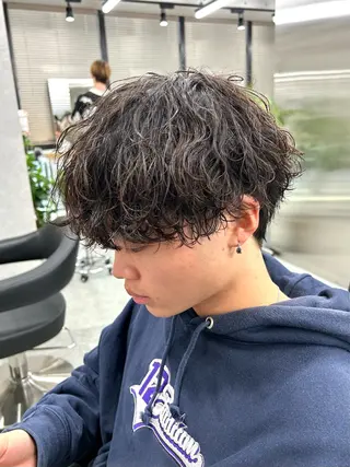 メンズ アイブロウ モデル募集⛓️ 西澤結羽のヘアスタイル