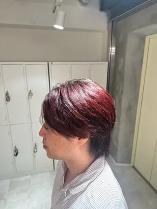 カラー メンズ AI TOKYO  men's 横浜所属・【パーマの達人】 💎メンズ特化🔥徹のヘアスタイル