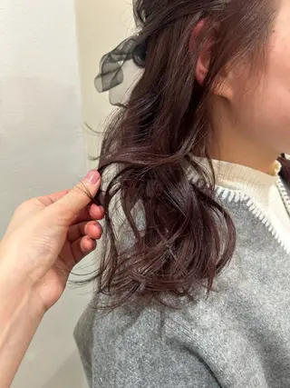 カラー 梅田/透明感カラー /ひかるのヘアスタイル