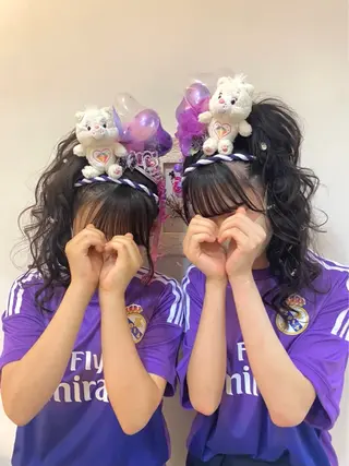 ロング ヘアアレンジ ヘアメ🎀エクステ 🪽横浜/しほ🧸のヘアスタイル