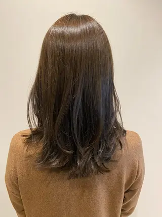 セミロング 艶髪🌿美髪 大塚礼乃【西荻窪】のヘアスタイル