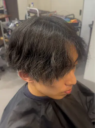 パーマ メンズ 年間2000名担当◎ パーマ職人/仲原佑樹のヘアスタイル