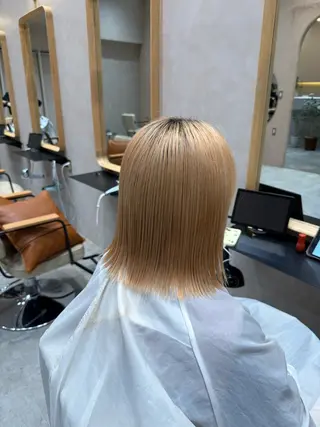 ミディアム 🌷🌫️サイトウ ユリ🌫️🌷のヘアスタイル