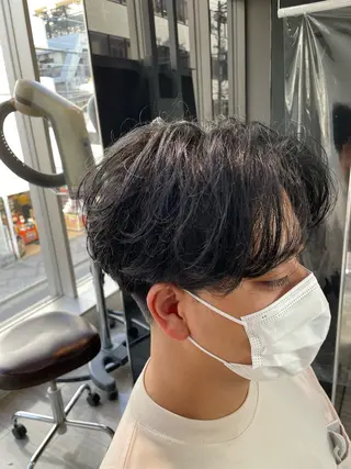 カラー パーマ WiLL  阪急茨木店所属・メンズパーマ/一圓 慎吾/WiLLのヘアスタイル