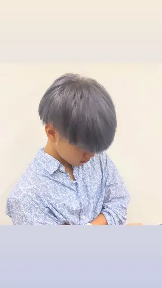 カラー メンズ ブリーチなし特化 美容師💖SAE💖のヘアスタイル