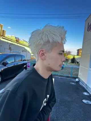 ショート カラー happiness所属・平賀 大陽のヘアスタイル