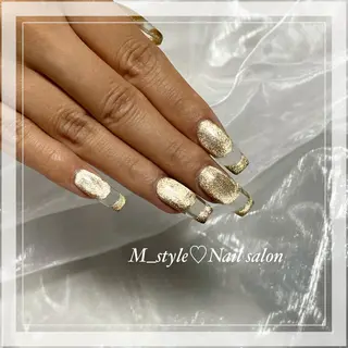 ロング ネイル 下妻市ﾈｲﾙｻﾛﾝ M_styleのネイルデザイン