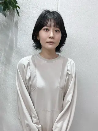 ショート カラー 堀江/心斎橋/西大橋 四ツ橋【Vers】のヘアスタイル