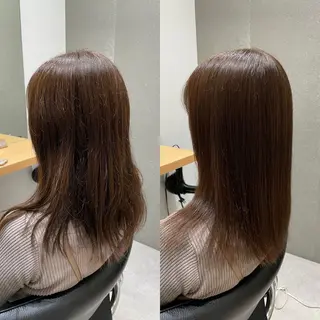 セミロング 髪質改善ヘアケア 艶髪特化/上田のヘアスタイル